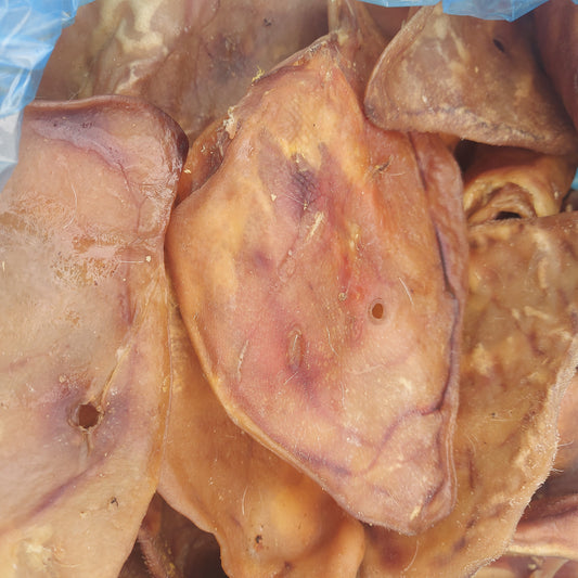 Dried pigs ears