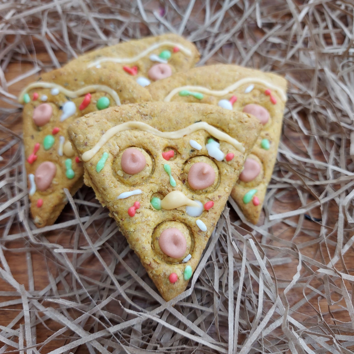 Pawperoni Pizza biscuit